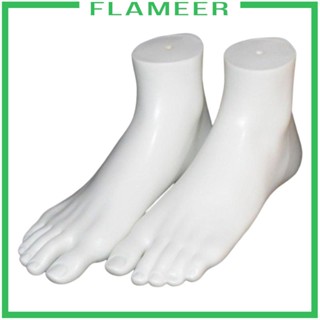 [Flameer] หุ่นเท้าผู้ใหญ่ PVC ซ้ายและขวา สําหรับนิ้วเท้า