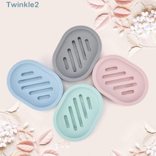 Twinkle ที่วางสบู่ กันลื่น ระบายน้ําเอง อุปกรณ์ห้องน้ํา ทําความสะอาดง่าย PP ขาตั้งสบู่ ห้องน้ํา