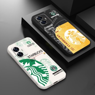 เคสโทรศัพท์มือถือ ซิลิโคนนุ่ม ลายตัวอักษร Starbucks สําหรับ Realme C53 C55 10 C35 C33 C31 C30 C30S C21Y C25Y C15 C12 C25 C11 5i 6i C3 C2 8i 8 5G Pro Narzo 50A 50i Prime A1K HOSTR