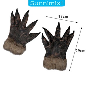 [Sunnimix1] ถุงมือคอสเพลย์ฮาโลวีน สําหรับปาร์ตี้ฮาโลวีน