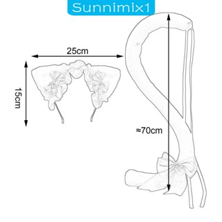 [Sunnimix1] ที่คาดศีรษะ และหาง สําหรับการแสดงบนเวที ปาร์ตี้วันเกิด