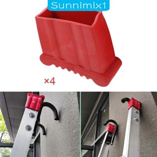 [Sunnimix1] แผ่นยางรองบันได กันลื่น ติดตั้งง่าย อุปกรณ์เสริม 4 ชิ้น