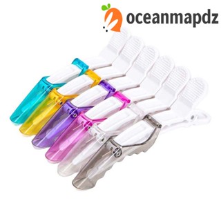 Oceanmapdz จระเข้ กิ๊บติดผม ตัดผม เครื่องประดับผม สีดัด หนีบ กรงเล็บ ทําผม ปากเป็ด