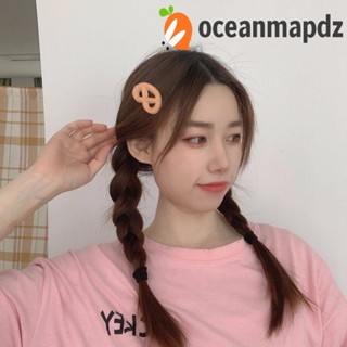 Oceanmapdz กิ๊บติดผม บิสกิต น่ารัก เกาหลี สีลูกกวาด เรซิน คุกกี้ การ์ตูน สนุก เครื่องประดับผม