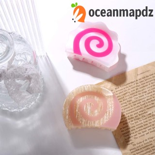 Oceanmapdz กิ๊บติดผม กรดอะซิติก กรงเล็บน่ารัก เกลียวสวยหรู ออกแบบแฟชั่นทุกวัน หวาน สไตล์เกาหลี กิ๊บติดผม