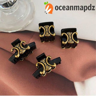 Oceanmapdz กิ๊บติดผม รูปตัว T ขนาดเล็ก หรูหรา สไตล์วินเทจ สําหรับผู้หญิง