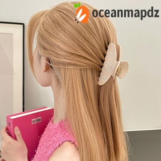 Oceanmapdz กิ๊บติดผม รูปดาวห้าแฉก ประดับคริสตัล เพทาย สไตล์เกาหลี สร้างสรรค์ สําหรับผู้หญิง Y2k