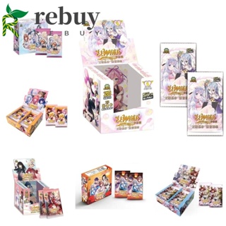 Rebuy การ์ดเกม การ์ตูนอนิเมะ Goddess Story ของขวัญคริสต์มาส ของเล่น สําหรับเด็กวัยหัดเดิน