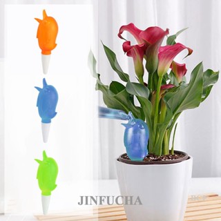 Jinfucha ใหม่ อุปกรณ์รดน้ําต้นไม้อัตโนมัติ รูปนกน่ารัก สําหรับใช้ในบ้าน สวน