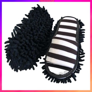 [Predolo2] Chenille Mop รองเท้าแตะ เปิดนิ้วเท้า ทําความสะอาดฝุ่น พื้น สิ่งสกปรก