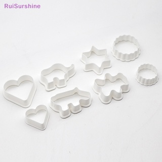 Ruisurshine ใหม่ แม่พิมพ์พลาสติก รูปสัตว์ สําหรับทําคุ้กกี้ บิสกิต ฟองดองท์ ฟองดองท์ ตกแต่งเค้ก เบเกอรี่