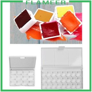 [Flameer] ถาดสีน้ํา อะคริลิค และสีน้ํามัน แบบครึ่งถาด สําหรับสีน้ํา Gouache