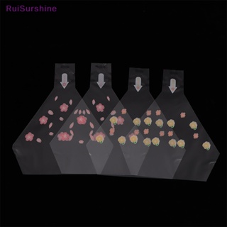 Ruisurshine ใหม่ แม่พิมพ์ทําซูชิ ทรงสามเหลี่ยม ลายดอกซากุระ 50 ชิ้น