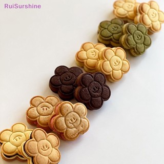 Ruisurshine ใหม่ แม่พิมพ์กดขนมปัง บิสกิต ลายดอกไม้ DIY สําหรับตกแต่งเค้ก เบเกอรี่