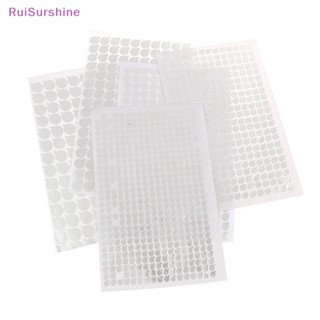 Ruisurshine สติกเกอร์ฟอยล์อลูมิเนียม 8 10 12 15 18 มม. สําหรับติดขวดเครื่องสําอาง 100 ชิ้น ต่อแผ่น