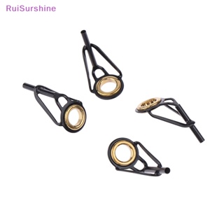 Ruisurshine ใหม่ อะไหล่แหวนไกด์คันเบ็ดตกปลา สเตนเลส DIY 1.5 มม. 1.6 มม. 1.7 มม. 1.8 มม. 1 ชิ้น