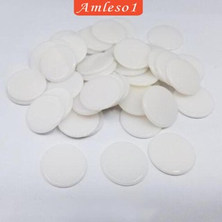 [Amleso1] เหรียญคาสิโน สีพื้น คละสี 100 ชิ้น