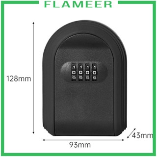 [Flameer] กล่องเก็บกุญแจฉุกเฉิน ดิจิทัล แบบติดผนัง สําหรับบ้าน รถยนต์