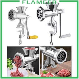 [Flameer] เครื่องบดเนื้อสัตว์ อะลูมิเนียมอัลลอย แบบใช้มือ สําหรับใช้ในครัวเรือน