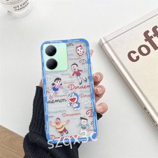 เคสโทรศัพท์มือถือ ซิลิโคนนุ่ม ใส ลายการ์ตูนหมี สําหรับ VIVO V29 Y78 Y02 Y02A Y02T Y36 Y27 Y77 V27 V27e V25e V25 Pro 5G Y78