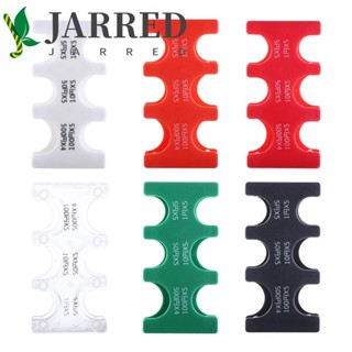 Jarred กล่องใส่เหรียญ พลาสติก หลายตําแหน่ง แบบพกพา สีพื้น สําหรับนักเรียน