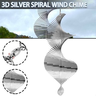 3D Hanging Wind Spinner Metal Wind Sculptures Indoor Outdoor Garden Decoration