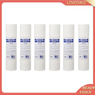 [Lovoski2] เครื่องกรองน้ําโพลีโพรพีลีน 1/5 PP 10 นิ้ว x2.5 นิ้ว แบบเปลี่ยน สําหรับบ้าน 3 ชิ้น