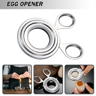 Egg Topper Cutter Stainless Steel Boiled Egg Cracker Egg Shell Scissors Opener