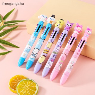 [FREG] ปากกามาร์กเกอร์ ลายการ์ตูน Sanrio My Melody 6 สี สําหรับเด็กผู้หญิง 1 ชิ้น FDH