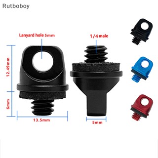 [Rut] แหวนสกรูเกลียว 1/4 Lifg อุปกรณ์เสริมกล้องดิจิทัล พร้อมรูสายคล้อง เพื่อความปลอดภัย