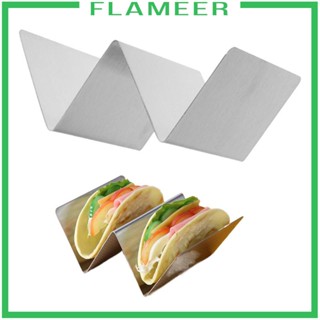 [Flameer] ขาตั้งเซิร์ฟเวอร์ สเตนเลส สําหรับแพนเค้ก ตอร์ติยาส เม็กซิกัน