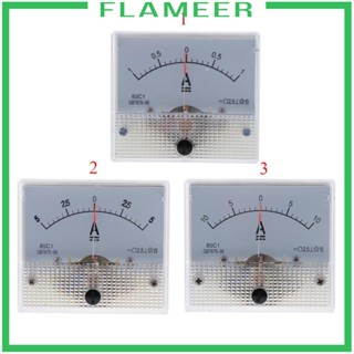 [Flameer] เครื่องทดสอบแอมมิเตอร์อะนาล็อก ทรงสี่เหลี่ยมผืนผ้า DC 85C1 2.5 ความแม่นยําสูง 0-1A