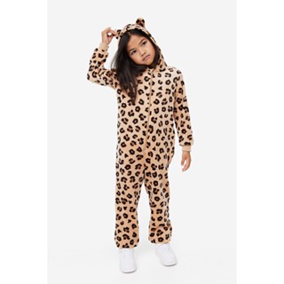 H&amp;M  Girl Patterned fleece all-in-one suit 1209621_1