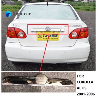 Flightcar โครเมี่ยมบาร์ ด้านหลัง อุปกรณ์เสริม แบบเปลี่ยน สําหรับ Toyota COROLLA ALTIS 2001 2002 2003 2004 2005 2006