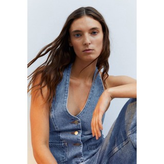 H&amp;M  Woman Halterneck denim top 1203923_1