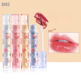 BM3 ลิปสติก Mirror Glass มอยส์เจอร์ไรเซอร์วอเตอร์ เคลือบเงา ติดทนนาน สีหวาน Lip Glaze