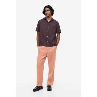 H&amp;M  Man Regular Fit Linen-mix trousers 1136177_2