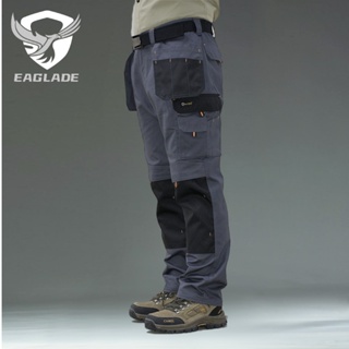 Eaglade กางเกงคาร์โก้ยุทธวิธี สําหรับผู้ชาย สีเทา
