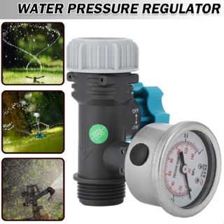 G3/4in Water Pressure Valve Water Pressure Regulator Valve with Pressure Gauge