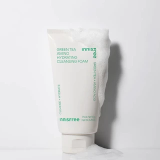Innisfree Cleansing Foam อินนิสฟรี โฟมล้างหน้า 150ml (Green Tea/Bija Trouble/Jeju Volcanic)
