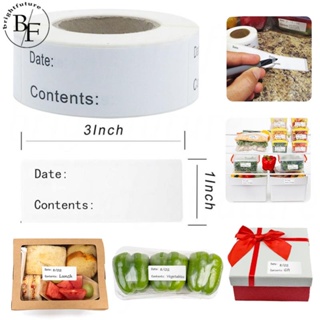 120pcs/Roll Self-Adhesive Sticker Label For Home Kitchen Food Marking Date