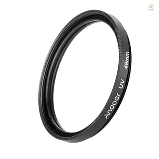 MIT Andoer 49mm UV Ultra-Violet Filter Lens Protector for Canon  DSLR Camera