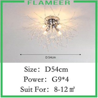 [Flameer] โคมไฟเพดาน LED สไตล์โมเดิร์น สําหรับแขวนตกแต่งห้อง ร้านอาหาร บาร์