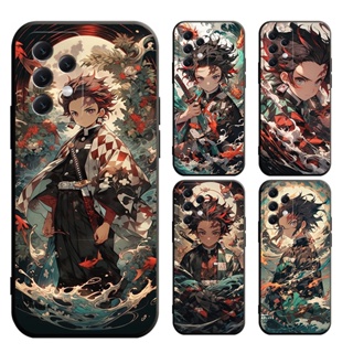 SAMSUNG S10 5G S10 Plus S10 S9 S8 J6+ J4+ J7 Prime เคสนิ่ม ลาย Demon Slayer Tanjiro สําหรับ