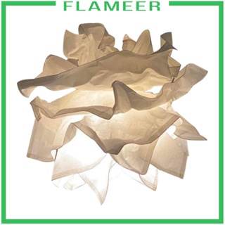 [Flameer] โคมไฟกระดาษ ลายดอกไม้ สําหรับแขวนตกแต่งห้องนอน ห้องนั่งเล่น ร้านอาหาร สํานักงาน