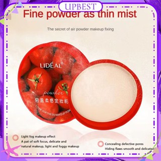 ♕ Lidealspirit Point Powder Cake น้ำหนักเบาโปร่งใสควบคุมความมันไวท์เทนนิ่งมอยซ์เจอร์ไรเซอร์ Fixation Powder Cover Pore คอนซีลเลอร์แต่งหน้าติดทนนาน UPBEST