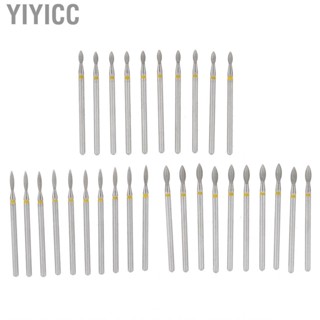 Yiyicc Nail Art Drill Bits Silicon Carbide Polish  Bit To  Gel