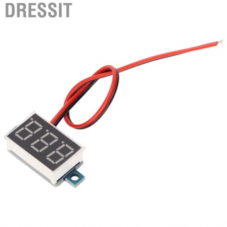 Dressit DC 4‑40V DIY Digital Voltmeter Stable High Measurement Accuracy Standard FFG