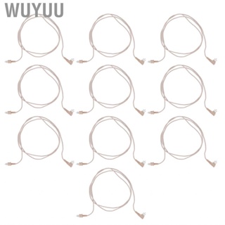 Wuyuu 10x 3 Pin  Receiver Cable Wear Resistant PVC Replacement