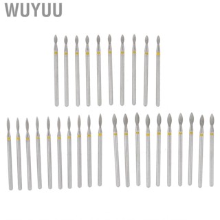 Wuyuu Nail Art Drill Bits Silicon Carbide Polish  Bit To  Gel